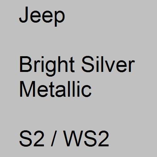 Jeep, Bright Silver Metallic, S2 / WS2.